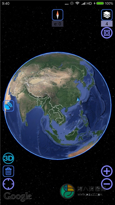 谷歌地球新版3d地图