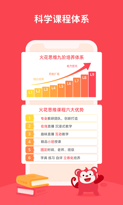 火花思维家长端app