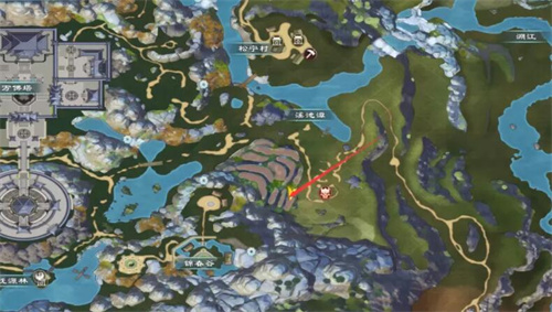 蜀山初章净灵莲在哪个地方