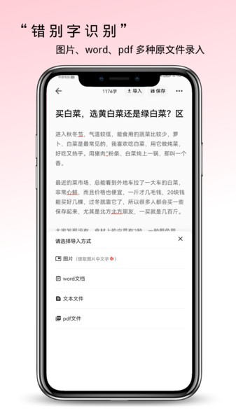 错别字检查app